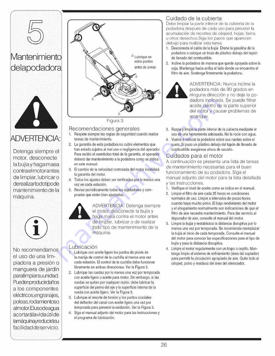 MTD 11A-414E729 Operator'S Manual Download Page 26