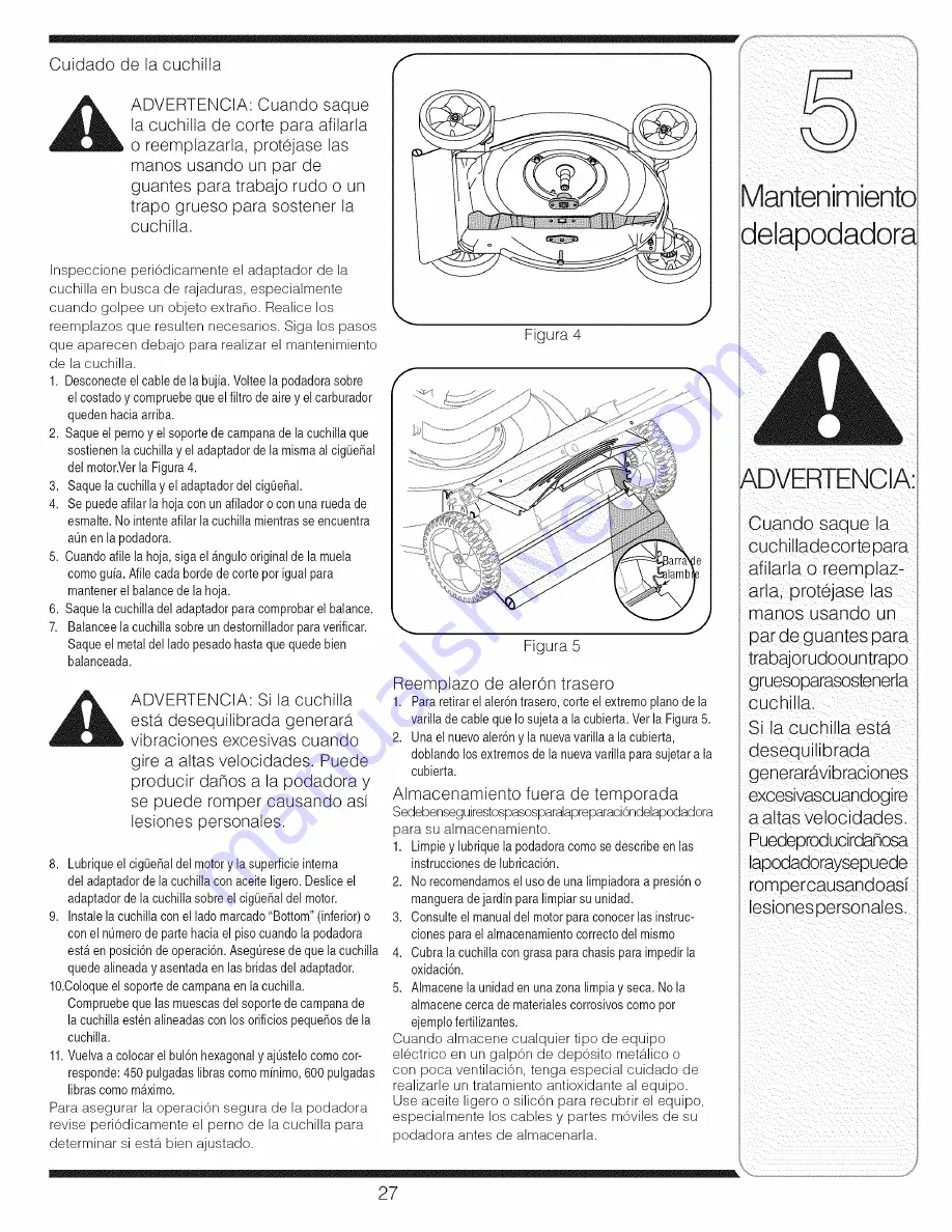 MTD 11A-414E729 Operator'S Manual Download Page 27