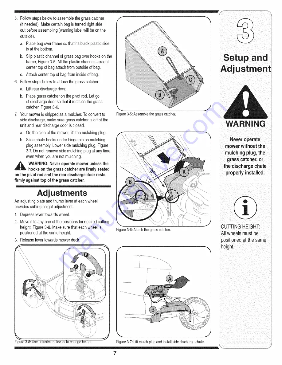 MTD 11B-439Q755 Operator'S Manual Download Page 7