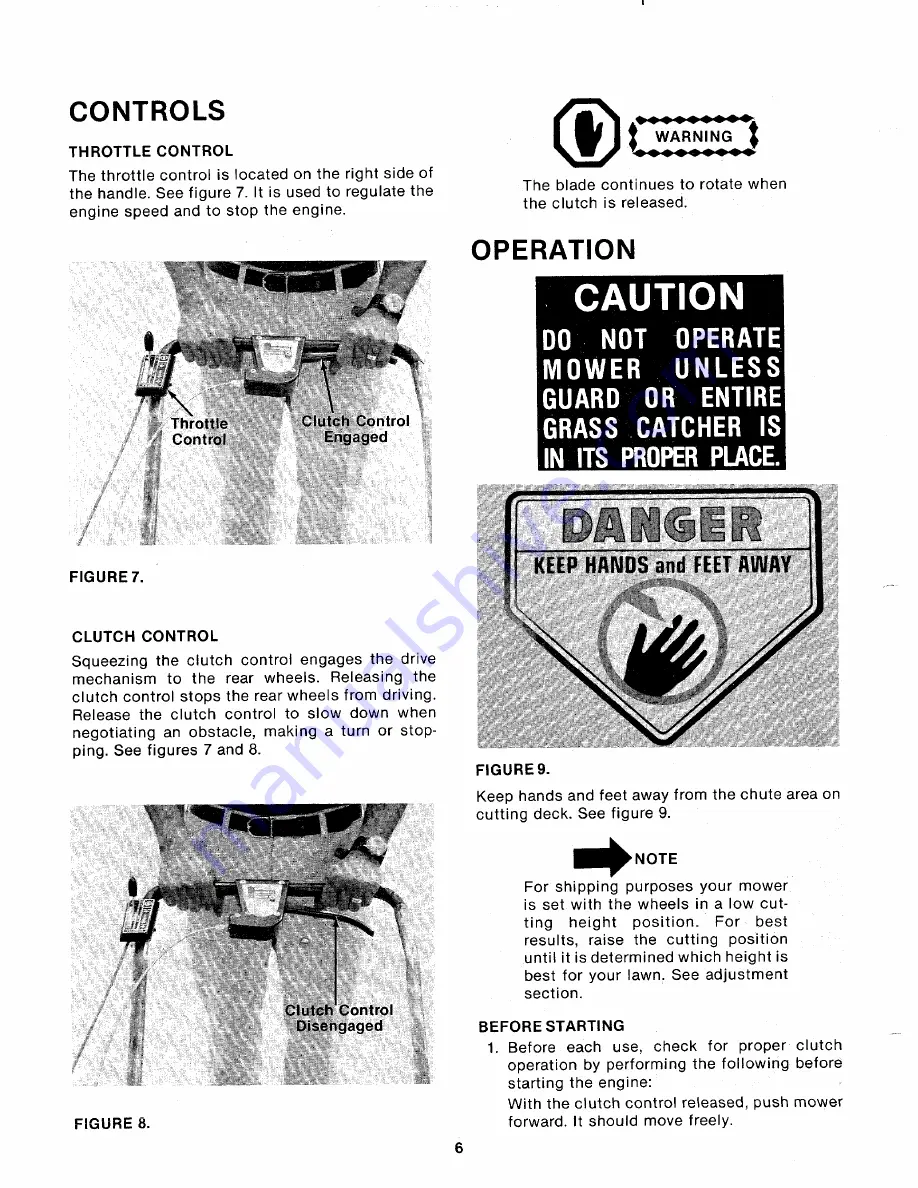 MTD 120-280A Owner'S Manual Download Page 6