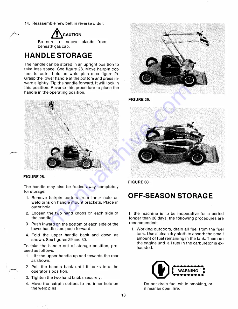 MTD 120-280A Owner'S Manual Download Page 13