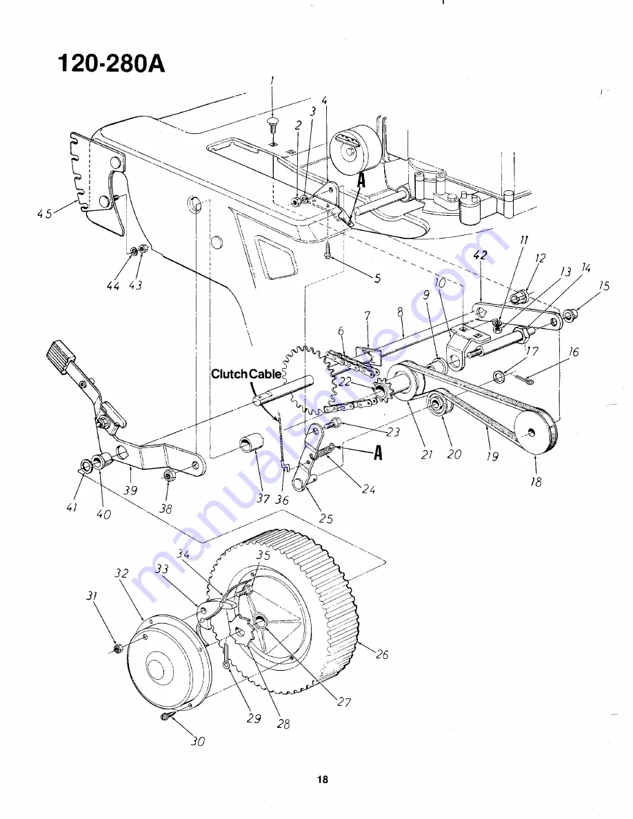 MTD 120-280A Owner'S Manual Download Page 18