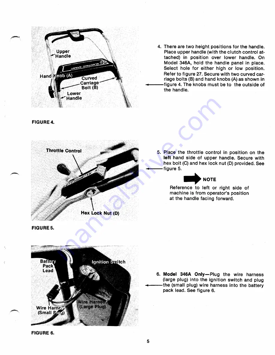 MTD 121-343A Owner'S Manual Download Page 5