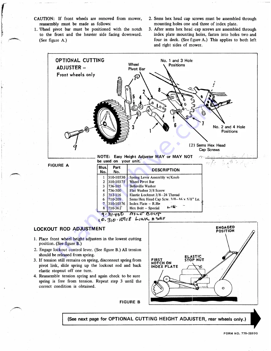 MTD 121-940 Owner'S Manual Download Page 7