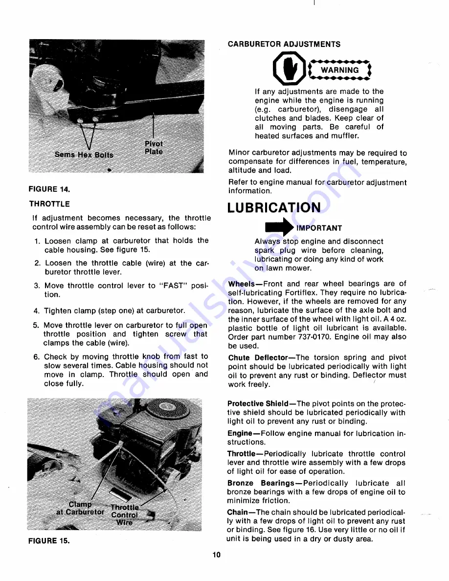 MTD 122-260-120 Owner'S Manual Download Page 10