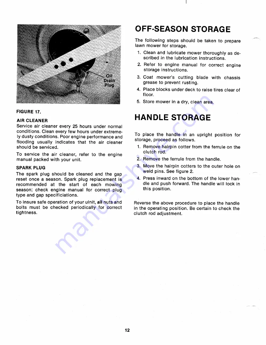 MTD 122-260-120 Owner'S Manual Download Page 12