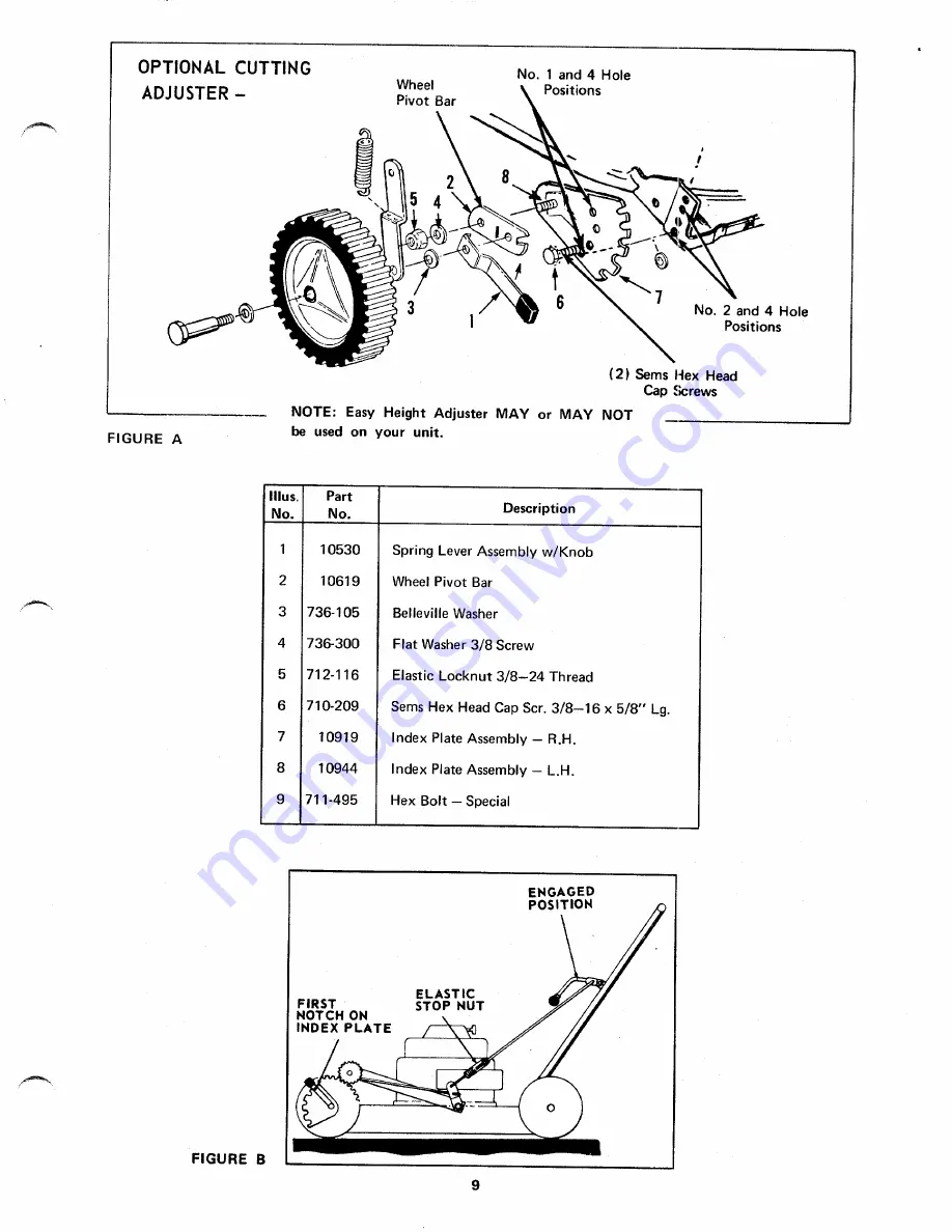 MTD 123-260 Скачать руководство пользователя страница 9