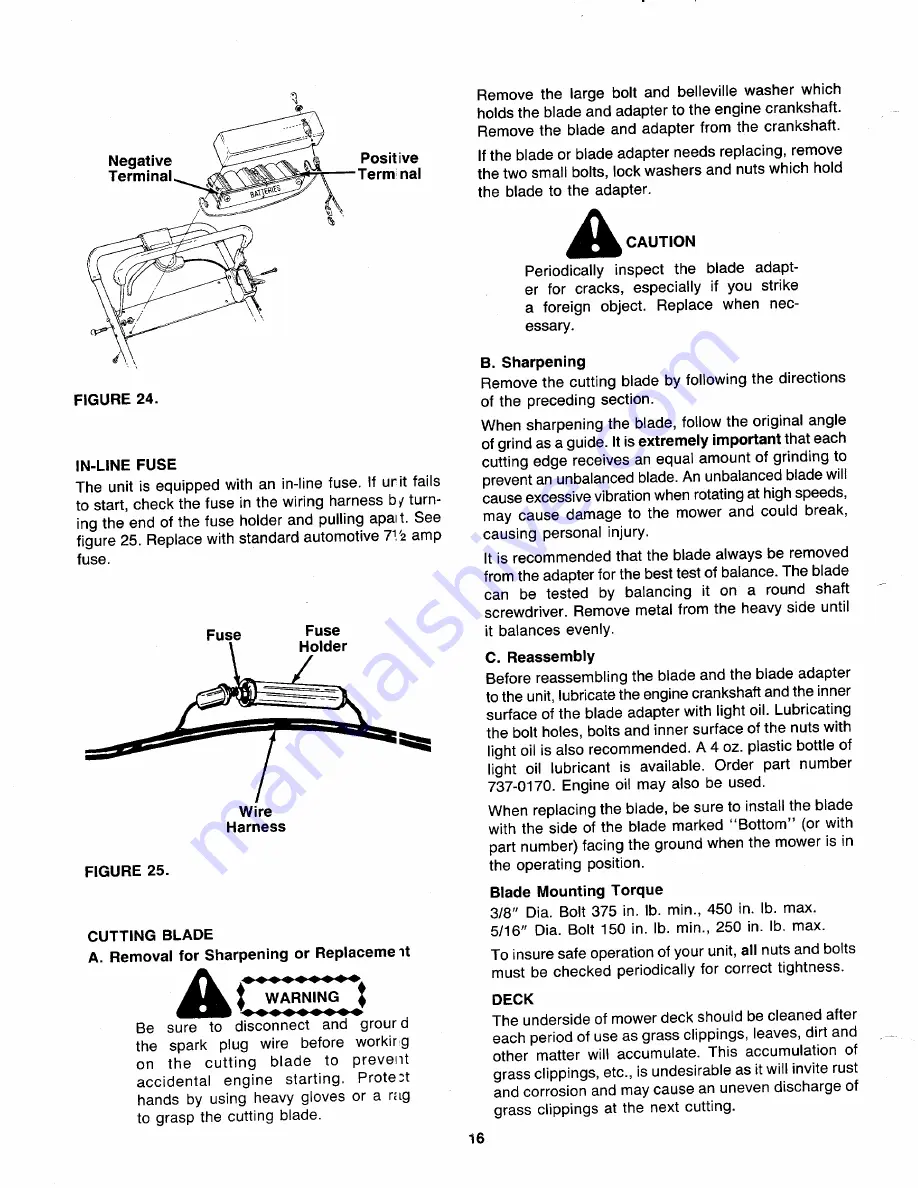 MTD 127-196-000 Скачать руководство пользователя страница 16