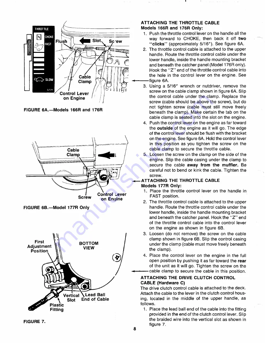 MTD 128-166R401 Owner'S Manual Download Page 8