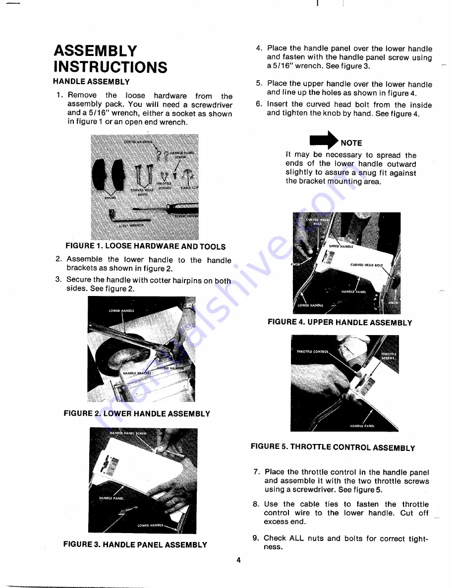 MTD 128-290A Owner'S Manual Download Page 4