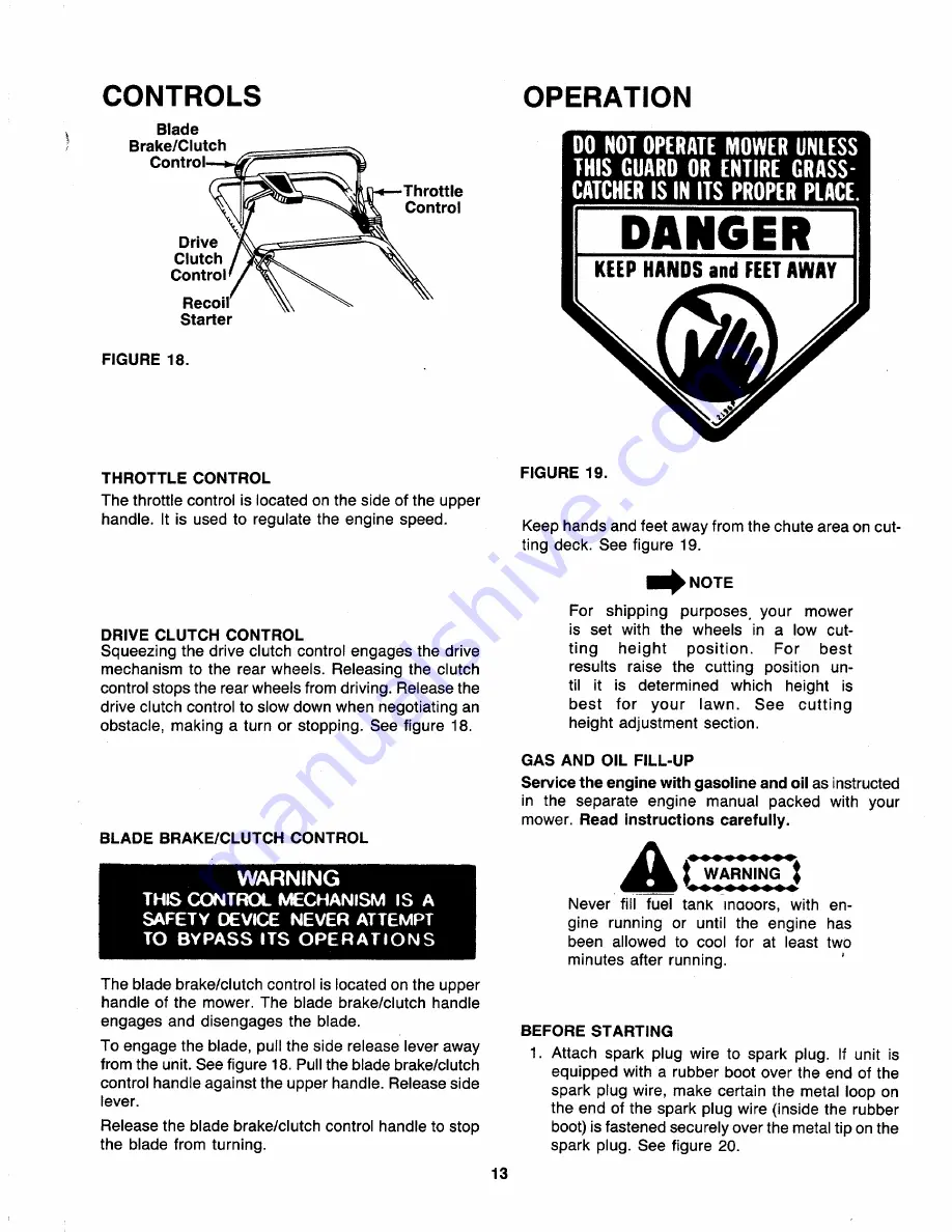 MTD 128-466B000 Owner'S Manual Download Page 13