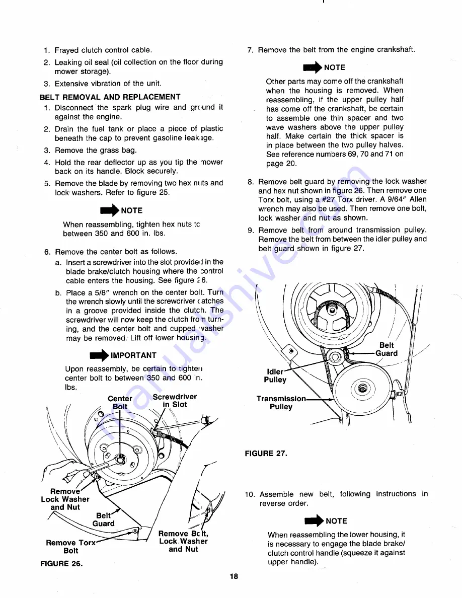 MTD 128-466B000 Owner'S Manual Download Page 18