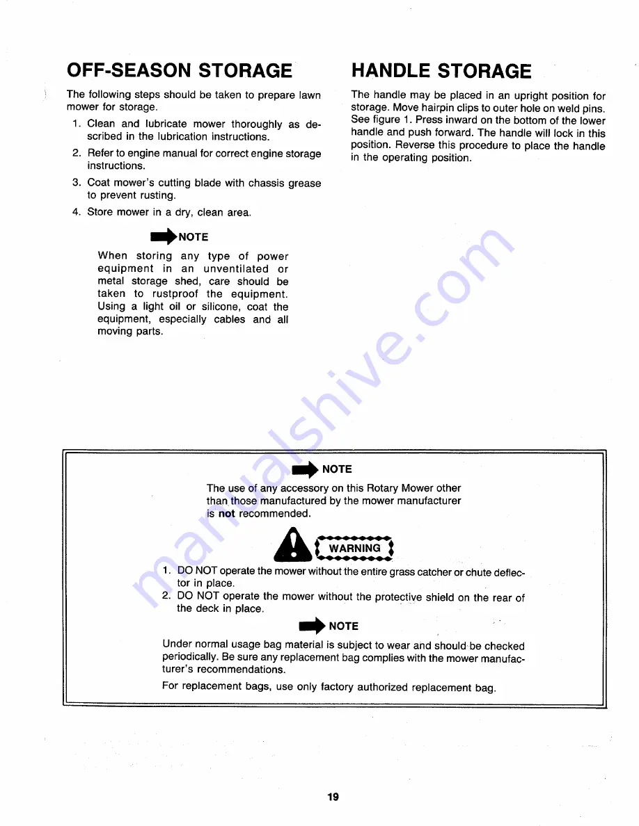 MTD 128-466B000 Owner'S Manual Download Page 19