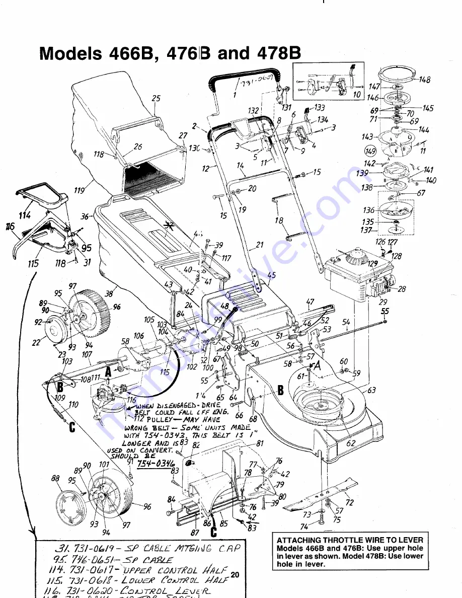 MTD 128-466B000 Owner'S Manual Download Page 20