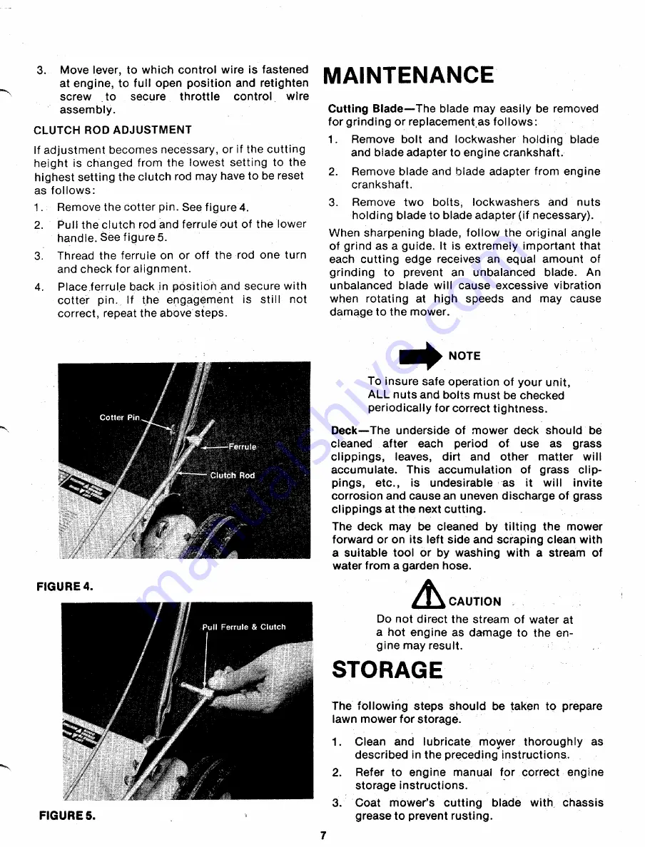 MTD 129-250-300 Owner'S Manual Download Page 7