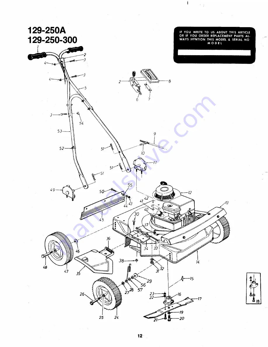 MTD 129-250-300 Owner'S Manual Download Page 11