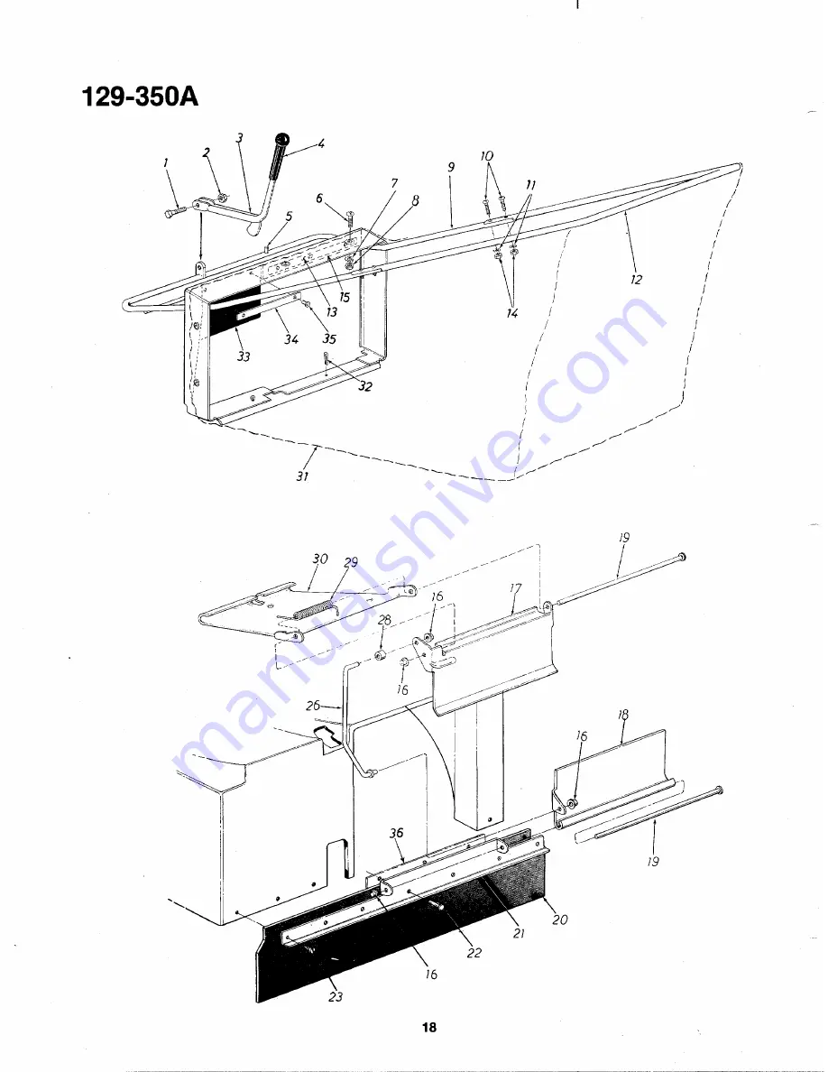 MTD 129-350A Скачать руководство пользователя страница 18