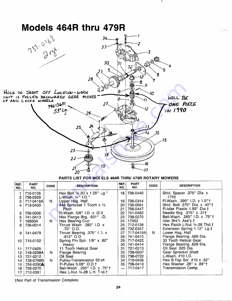 MTD 129-464R000 Скачать руководство пользователя страница 24