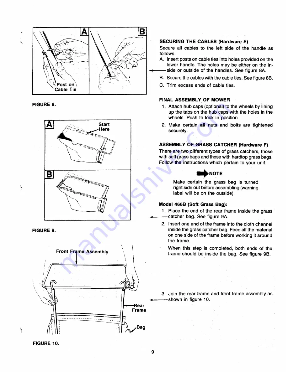 MTD 129-466B000 Owner'S Manual Download Page 9