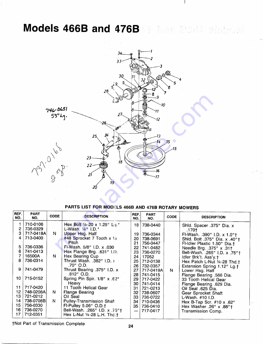 MTD 129-466B000 Скачать руководство пользователя страница 24