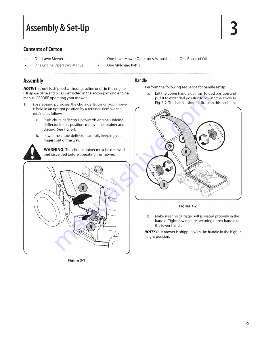 MTD 12A-264A000 Operator'S Manual Download Page 9