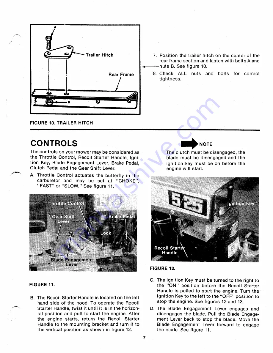 MTD 130-360A Owner'S Manual Download Page 7