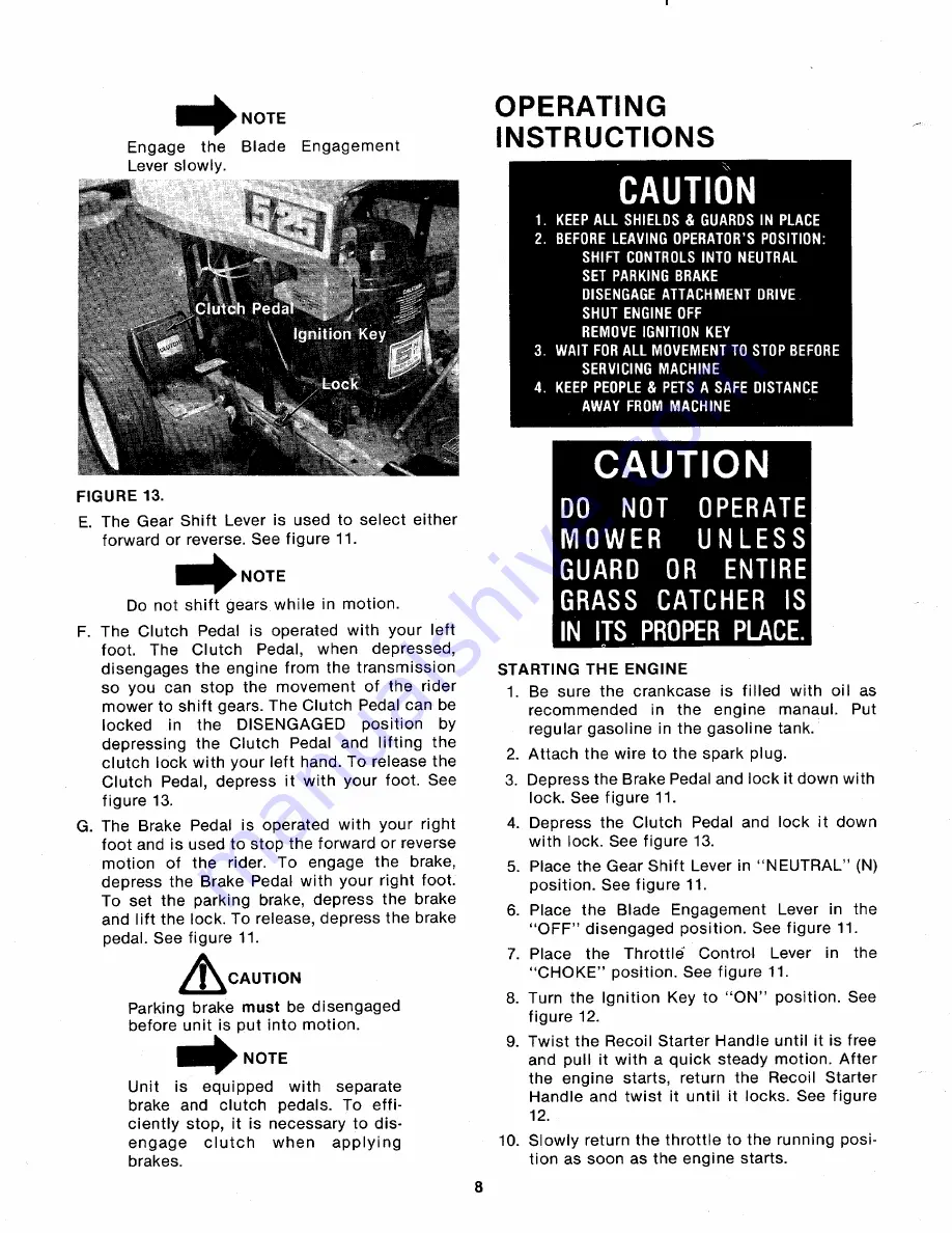 MTD 130-360A Owner'S Manual Download Page 8