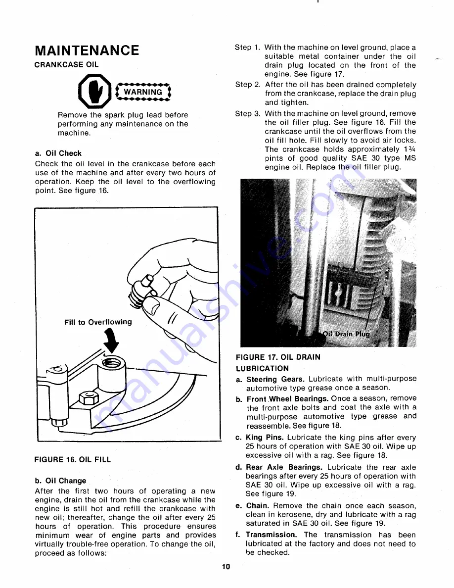 MTD 130-360A Owner'S Manual Download Page 10