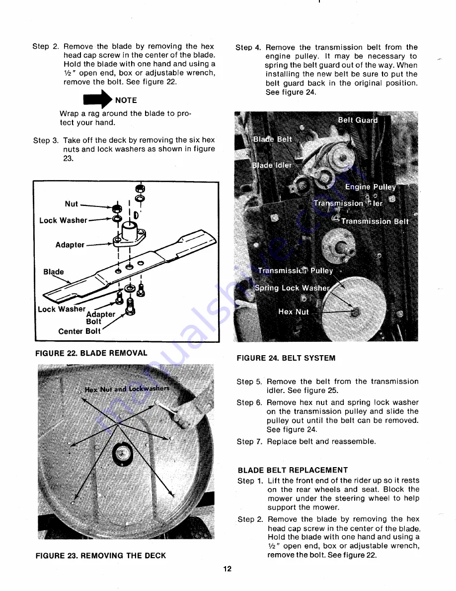 MTD 130-360A Owner'S Manual Download Page 12