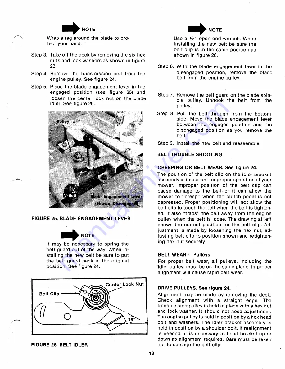 MTD 130-360A Owner'S Manual Download Page 13