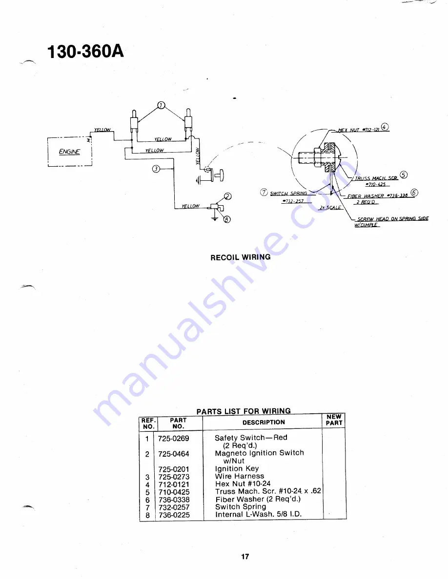 MTD 130-360A Owner'S Manual Download Page 17