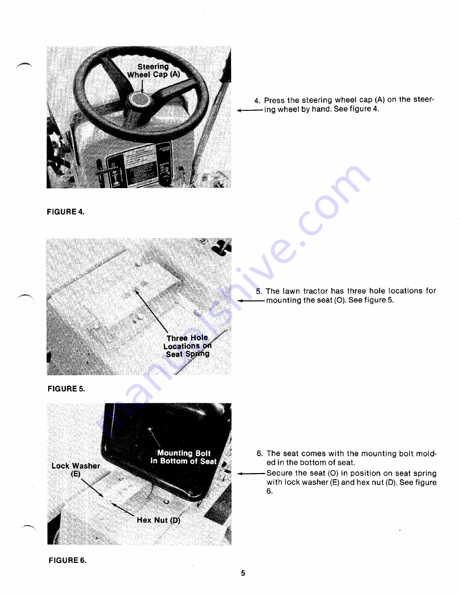 MTD 130-390A Owner'S Manual Download Page 5