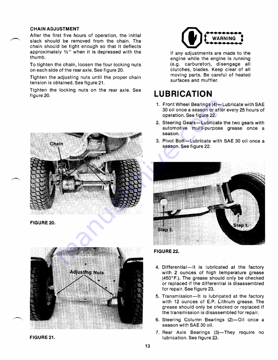 MTD 130-390A Owner'S Manual Download Page 13