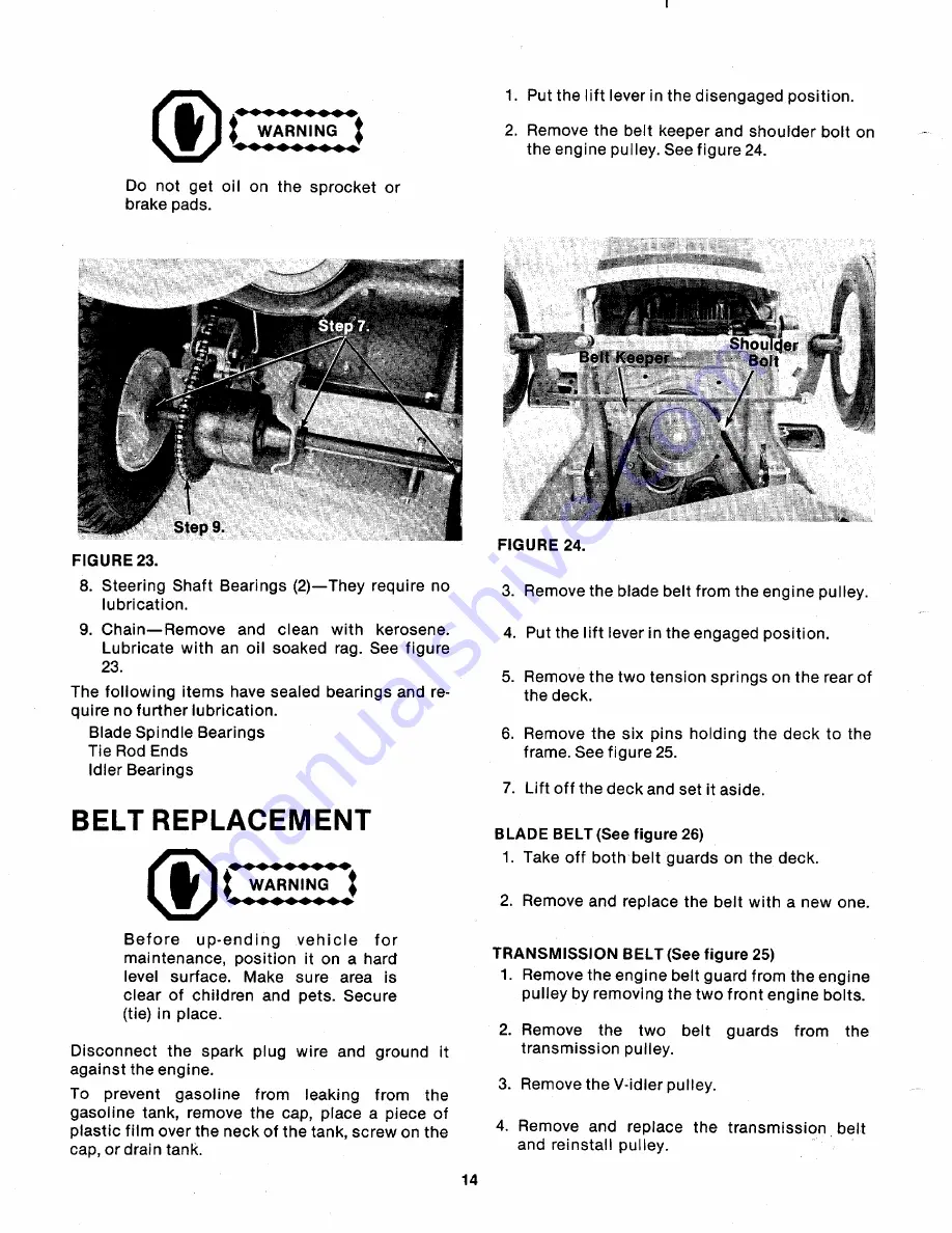 MTD 130-390A Owner'S Manual Download Page 14