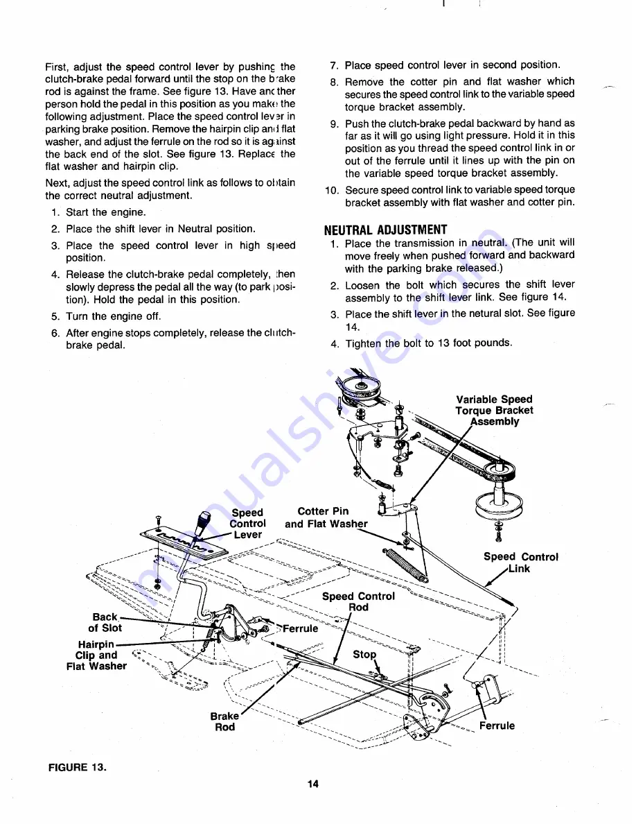 MTD 130-660-000 Owner'S Manual Download Page 14