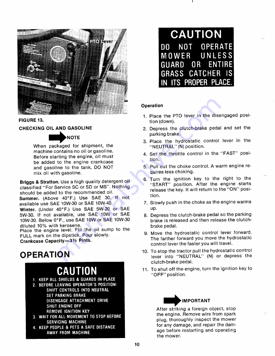 MTD 130-760A Owner'S Manual Download Page 10