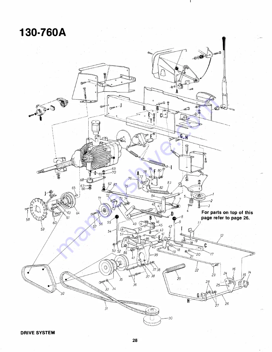 MTD 130-760A Owner'S Manual Download Page 28