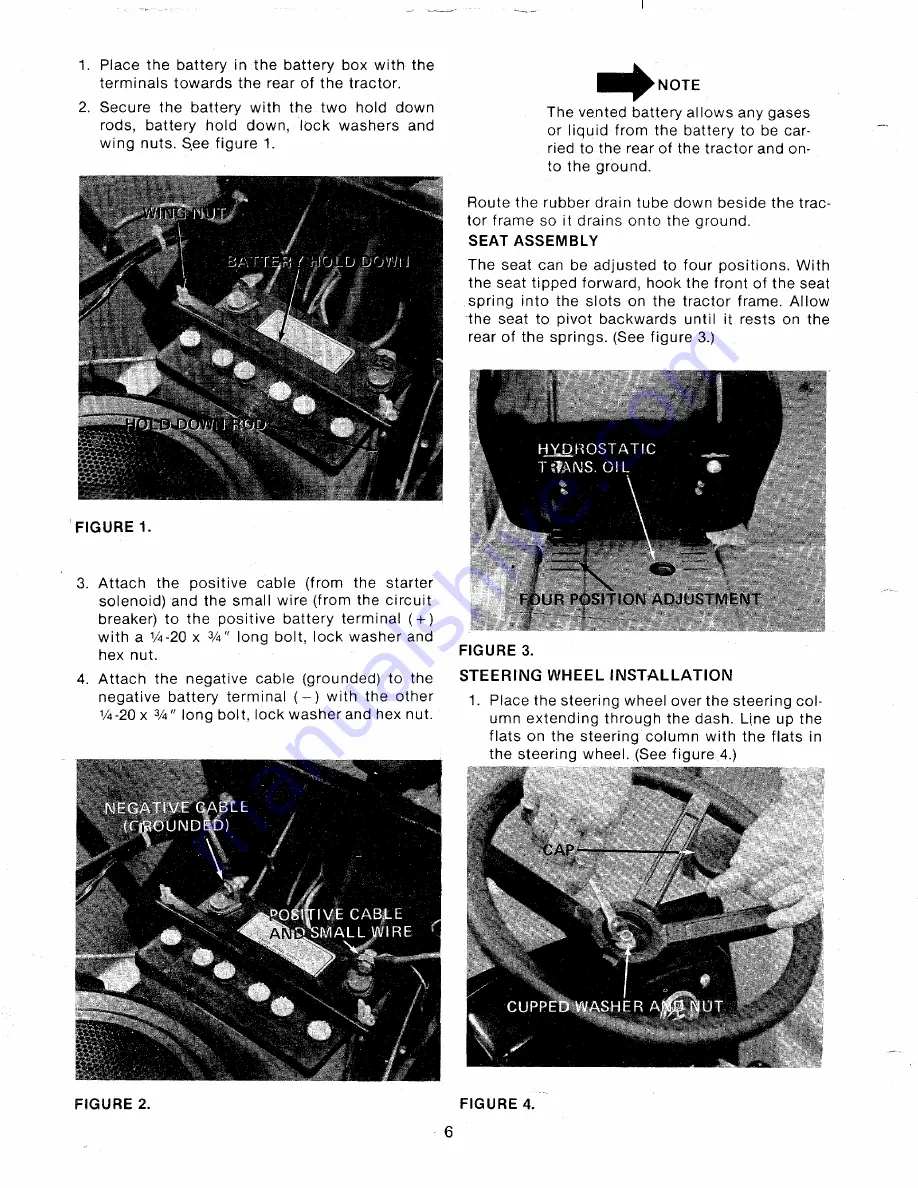 MTD 131-050A Owner'S Manual Download Page 6