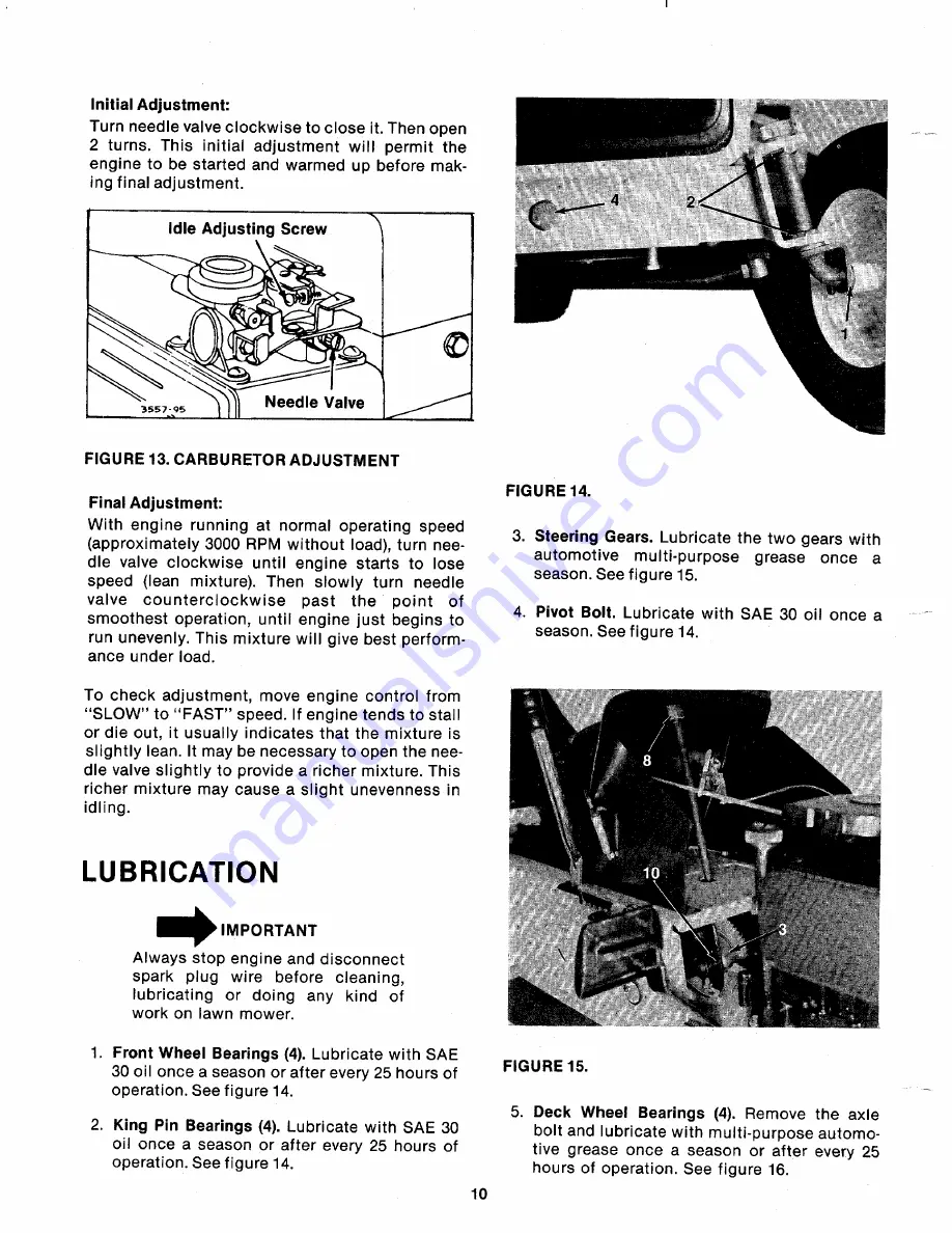 MTD 131-380A Owner'S Manual Download Page 10