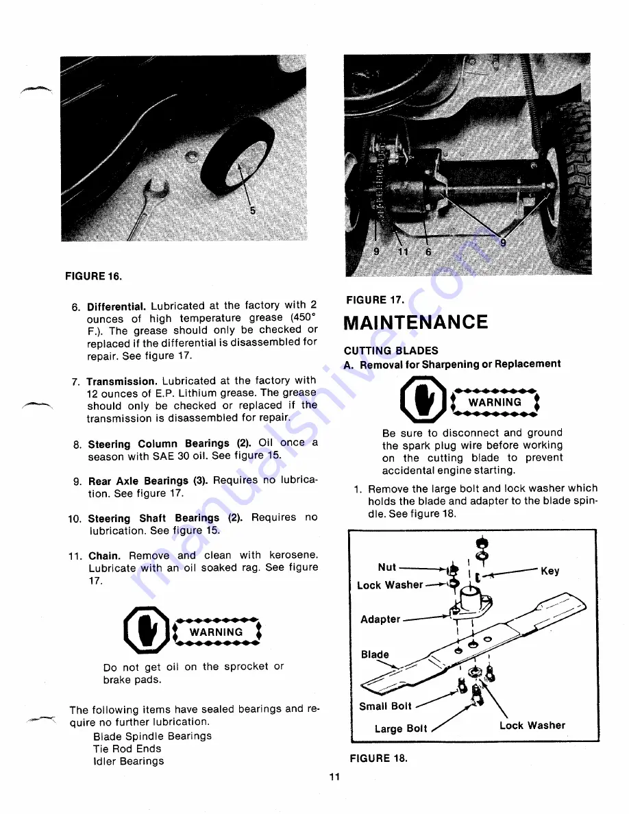 MTD 131-380A Owner'S Manual Download Page 11