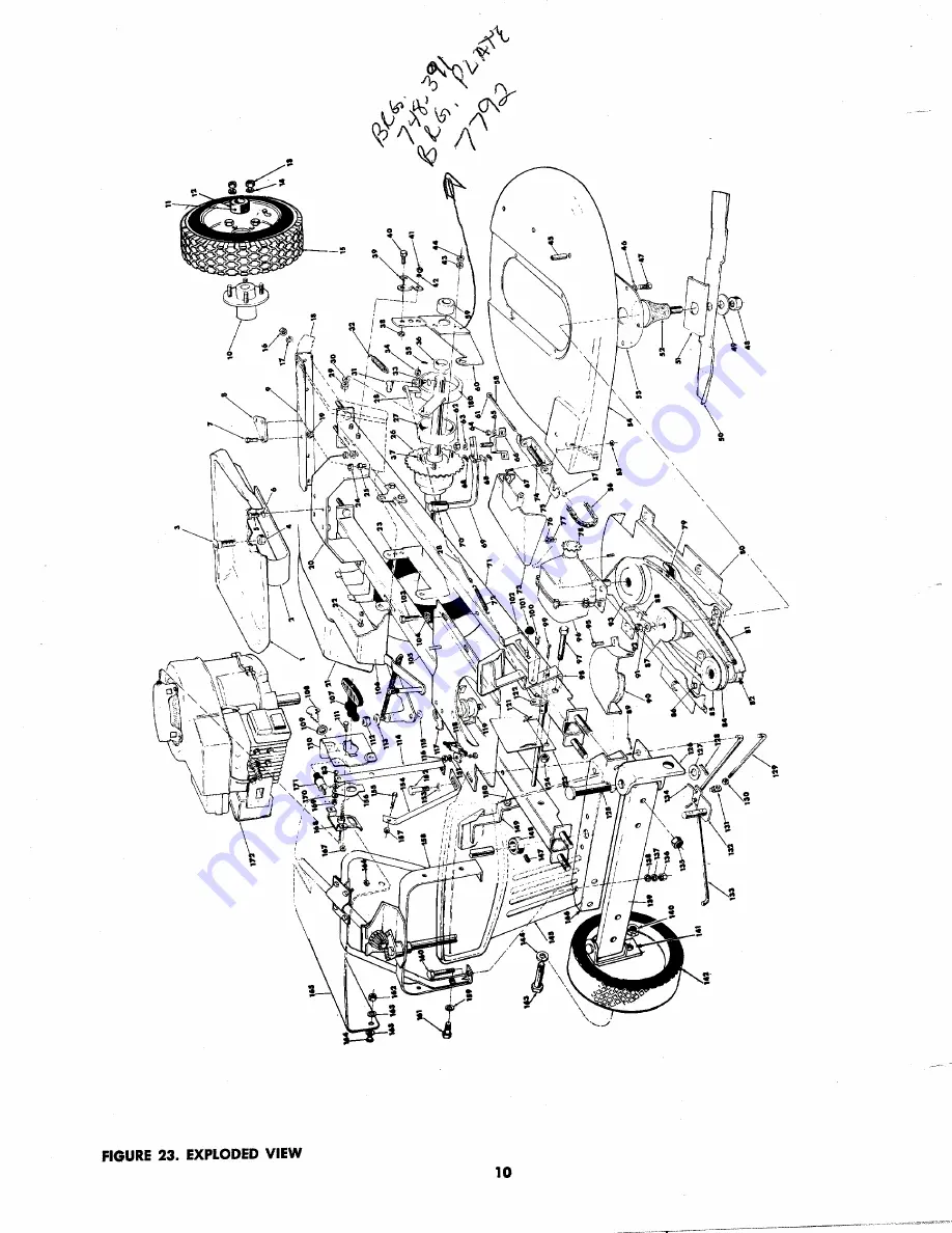 MTD 132-360 Operating/Service Instructions Manual Download Page 10