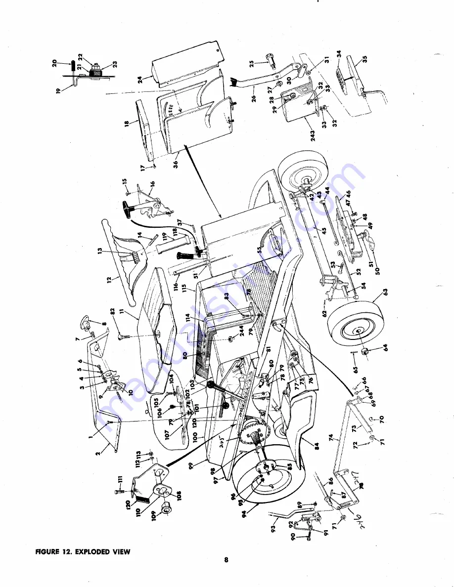 MTD 132-418 Operating Manual Download Page 8