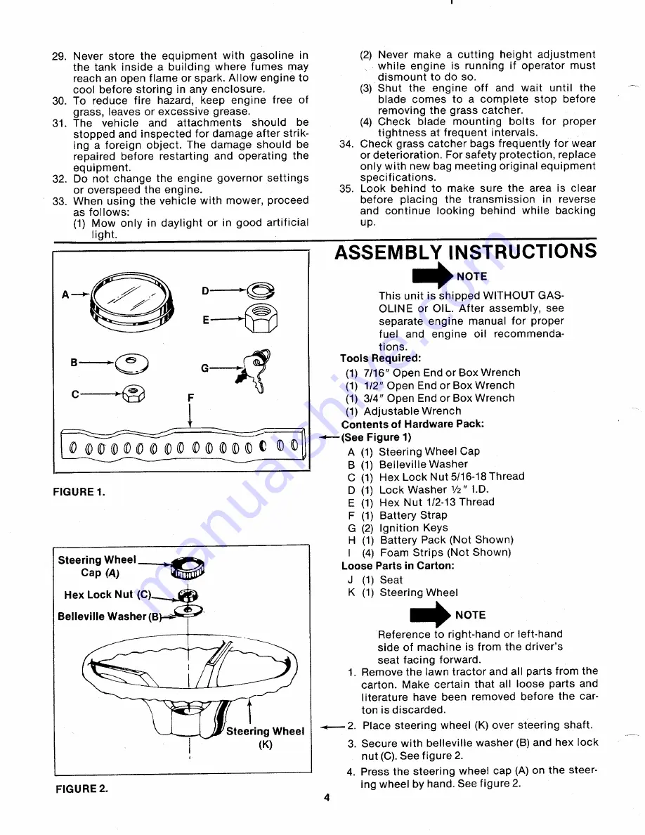 MTD 132-465-300 Owner'S Manual Download Page 4