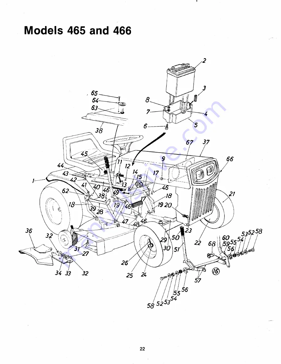 MTD 132-465-300 Owner'S Manual Download Page 22