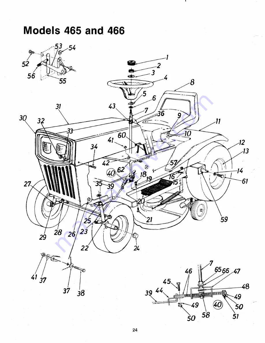 MTD 132-465-300 Owner'S Manual Download Page 24