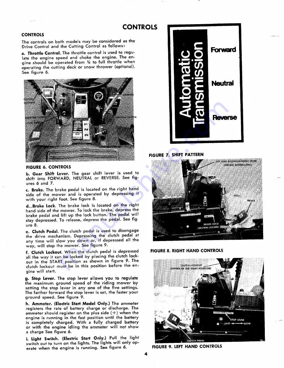 MTD 132-480 Operating/Service Instructions Manual Download Page 4