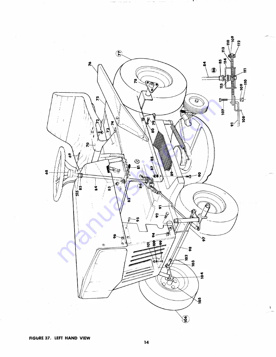 MTD 132-480 Operating/Service Instructions Manual Download Page 14