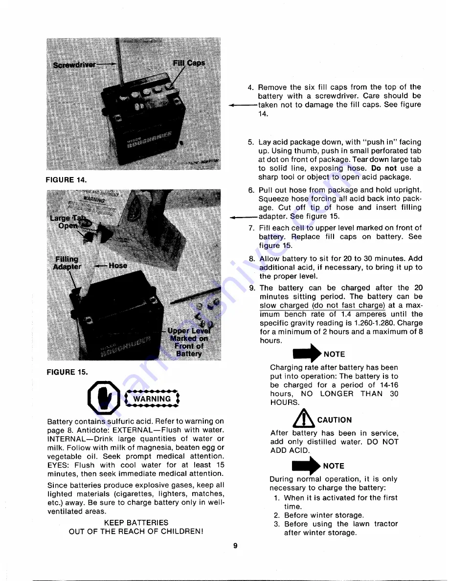 MTD 133-502A Owner'S Manual Download Page 9