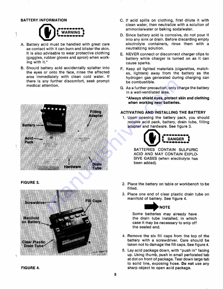 MTD 133-699A Owner'S Manual Download Page 5