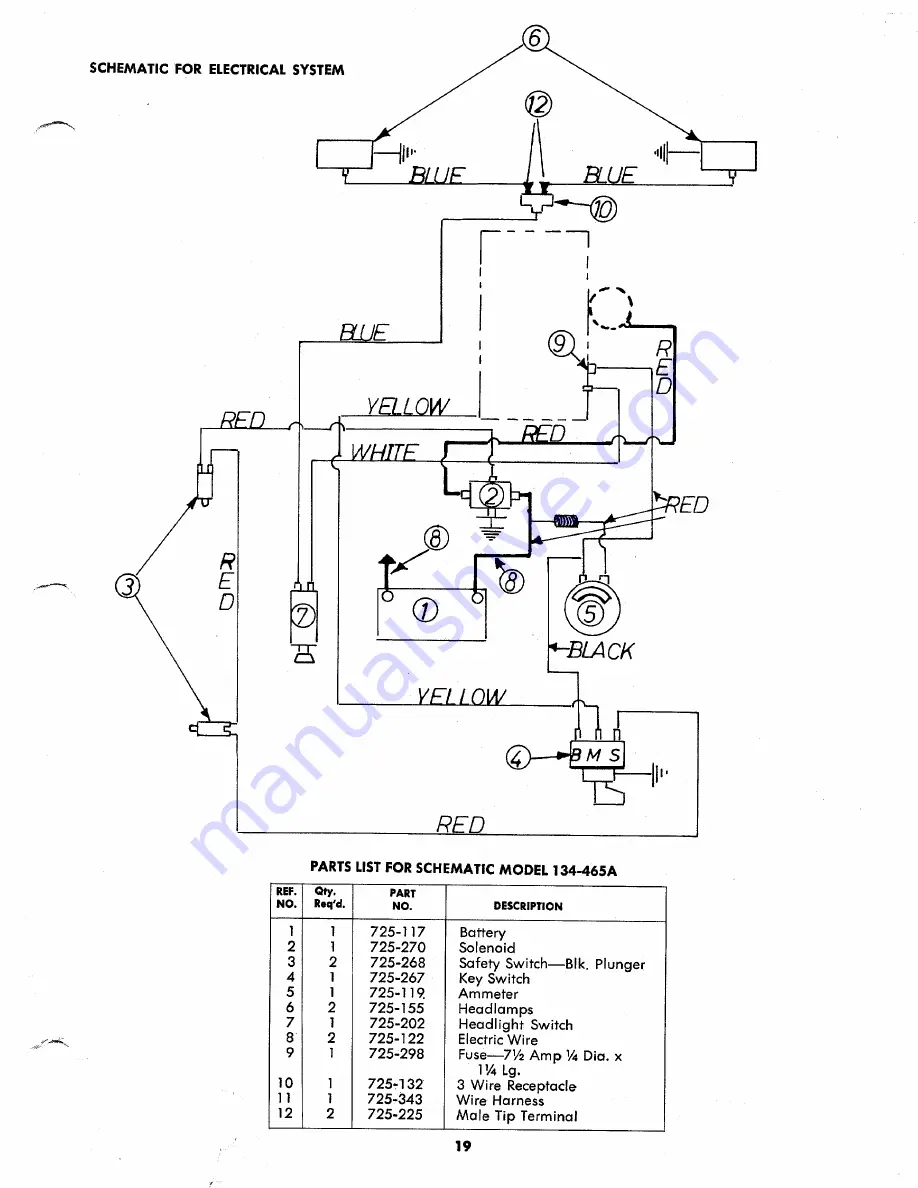 MTD 134-460A Скачать руководство пользователя страница 19